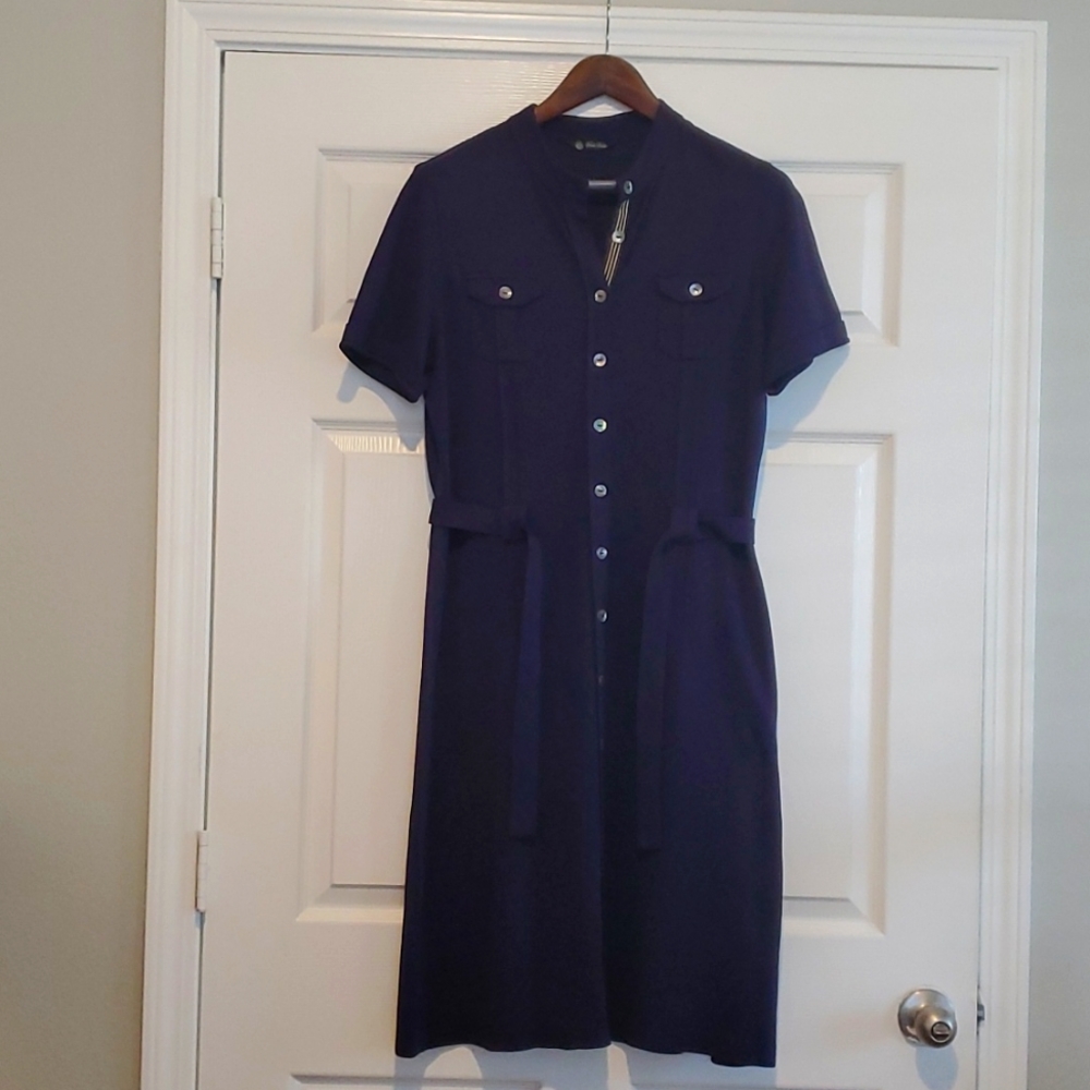 Brooks Brothers XL Navy Polo Dress